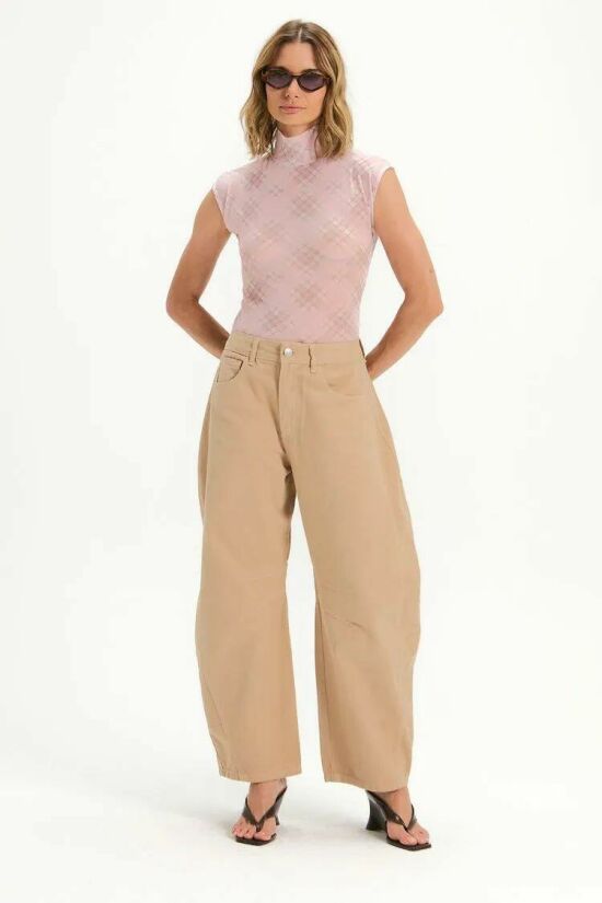 Imagem de Calça Tina Bege Fendi Le Blog